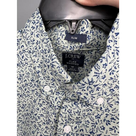 J. Crew Floral Button Down - Sz. M - Picture 3 of 5